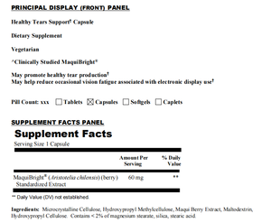Complément Naturel Hydratant pour les Yeux en Capsules Végétariennes pour le Confort Visuel – Stock US, Prix Bas, Date de Péremption Courte - Product Image 3