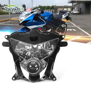 Faro delantero para motocicleta Suzuki GSXR 600, 750, GSX-R, 600, GSXR750, 2004-2005, montaje de lámpara, piezas de iluminación