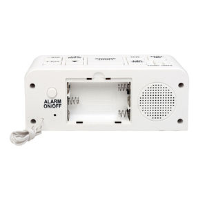 Reloj Despertador con Radio FM y Pantalla LED Multifuncional AI-3011, Diseño Art Deco, Funciona con Batería, Ideal para Hogar, Oficina, Bar, Regalo, Personalizable de Fábrica - Product Image 6