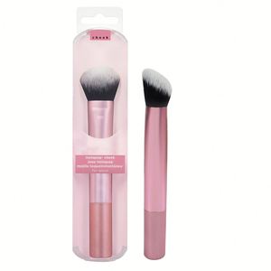 ชุดแปรงแต่งหน้าอเนกประสงค์สีชมพูสุดฮอต รุ่น Ultra Plush Best Top Fashion สำหรับรองพื้น บลัชออน และปัดแก้ม - Product Image 1