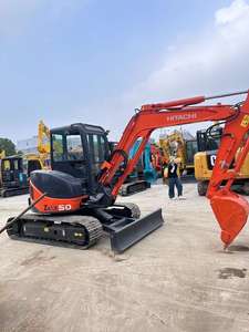 HITACHI Zx50รถขุดขนาดเล็ก5T Zx50ขุดมือสอง HITACHI zaxis 50 55 Zx55ต้นฉบับจากญี่ปุ่น - Product Image 2