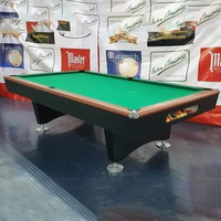 Jiujiang Starson Xingsheng Mesa de Pool Mesa de Billar Meja Billar pizarra 8 bolas mesa de billar para clubes Bilyaran