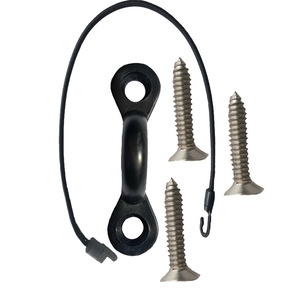Bungee <b>Cord</b> With J Hook 50cm <b>Elastic</b> Rope Tie Down For Kayak Boat Outdoor Gear Securement - Product Image 3