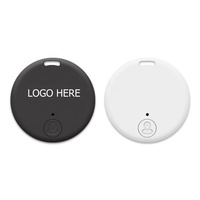 Mini Rastreador Inteligente Inalámbrico Redondo, Dispositivo Antipérdida, Localizador de Llaves para Mascotas, Dispositivo Antirrobo para Equipaje, Móvil y Cartera