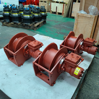 Mini-treuil hydraulique télécommandé de petite capacité avec moteur orbital pour machine de forage, grue, exploitation minière et levage maritime