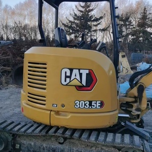 Mini-excavatrice d'occasion japonaise de 3,5 tonnes CAT303.5 presque neuve, excavatrice sur chenilles d'occasion japonaise à vendre - Product Image 3