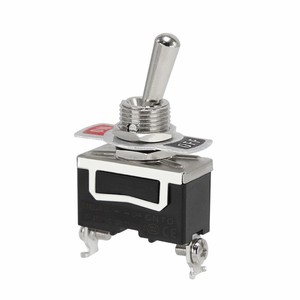 Interruptor de Palanca CNTD Changde C511B C5R11B 15A, Dos Pines, Dos Posiciones, Autoblocante, con Metal y Plástico para Equipos Eléctricos - Product Image 2