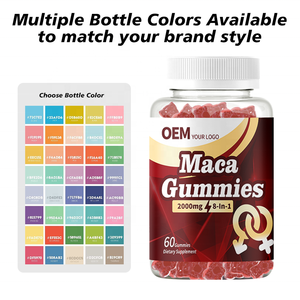 Gomitas de Maca de Marca Privada OEM para Adultos, Aumenta la Vitalidad Sexual, MOQ Flexible de Fábrica, Soluciones de Empaque Personalizadas en Botella y Caja - Product Image 6