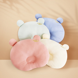 Newborn Baby Cloud Sheet Shaped <strong>Pillow</strong> 0-2 Years Flat Lying Towel Four Seasons Sweat-Absorbent Breathable Anti-Spitting Milk - Product Image 4