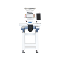 Machine à broder industrielle informatisée automatique à tête unique de haute qualité pour T-shirts et casquettes, 12-15 aiguilles, pour usage domestique