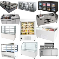 BOVALSEN Peralatan Dapur Komersial Satu Atap, Peralatan Katering/Bar Profesional, Pemanas Listrik/Gas, Dapat Disesuaikan
