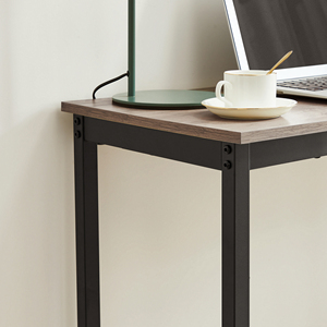 Table de bar en bois <span class=keywords><strong>VASAGLE</strong></span>, table de bar longue en métal pour restaurant, cuisine, bureau, maison - Product Image 5