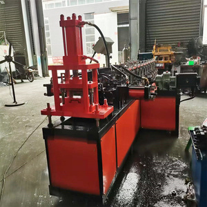 Custom Automatic Industrial Shelf Form Machine Steel Roll Forming System for Supermarket Shelving Roof Use for <b>Tile</b> Industries - Product Image 2