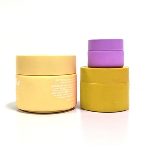 Glass Cosmetic <b>Empty</b> Cream & Lotion Packaging 5g-100g Frosted Containers with Plastic Lids - Product Image 6