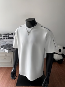 T-shirt décontracté unisexe en <span class=keywords><strong>jersey</strong></span> à manches courtes, style streetwear, avec magnifique imprimé rétro Hell Star, 100 % coton, coupe ample, anti-boulochage - Product Image 2