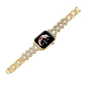 Bracelet de montre en alliage en gros pour Apple Watch S9 45mm Ultra 49mm 38MM SE 44mm, bracelet de montre en acier inoxydable - Product Image 6