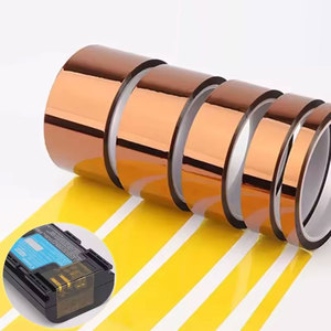 Cinta Adhesiva de Poliimida Premium para Conexiones Doradas, Sin Residuos, Adhesivo de Silicona, para Electrónica <span class=keywords><strong>3C</strong></span>, PCB - Product Image 1