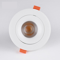 Spot COB encastré au plafond coupe-feu personnalisé Ip65 Spot à led anti-éblouissement
