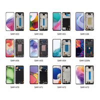 Écran LCD OLED de la série MS Hard Oled pour téléphones mobiles Samsung A31, prise en charge de la reconnaissance d'empreintes digitales, écran LCD