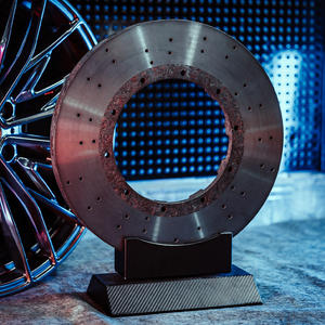 Auto carboceramica disco <span class=keywords><strong>freno</strong></span> utilizzando pinza originale aggiornamento anteriore rotore 390mm/380/355mm carbonio per Nissan GTR R35 <span class=keywords><strong>BMW</strong></span> M2 3 4 - Product Image 4