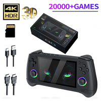 Console de Jeu Portable Rétro Populaire M30 4,3 Pouces avec Connexion TV – Boîtier Arcade Classique