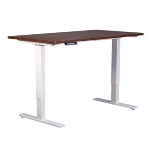Certified Electric Steel Sit Stand <b>Desk</b> with Dual Motors & 3 Lifting Columns Adjustable Height 5-Year Warranty - Product Image 6