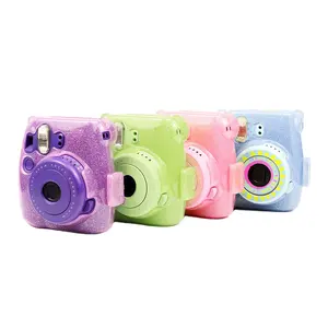 Caiul nouvel étui de protection à paillettes pour appareil photo Fujifilm Instax Mini 9