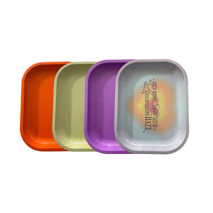 Échantillons Gratuits Plateau Roulant Plateau de Service Plateau Métallique pour Herbes Marques de Produits pour Fumeurs Magasin de Vente de Produits pour Fumeurs - Product Image 4