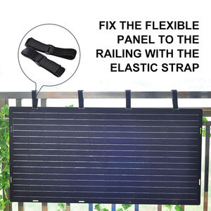 <span class=keywords><strong>Kit</strong></span> Completo de Panel <span class=keywords><strong>Solar</strong></span> Flexible de <span class=keywords><strong>12V</strong></span> 100W 200W, Sistema de Paneles Fotovoltaicos para Casa, Autocaravana, Barco, Balcón, Techo, UE - Product Image 4