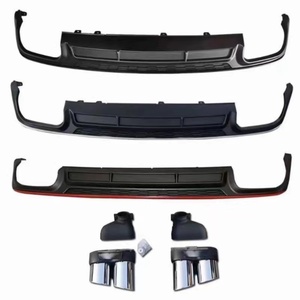 Geschikt Voor Audi Rs3 Rs4 Rs5 Rs6 Rs7 Achterspoiler Body Kit Droge Koolstofvezel Universele Achterbumper Lip Achter <span class=keywords><strong>Diffuser</strong></span> - Product Image 3