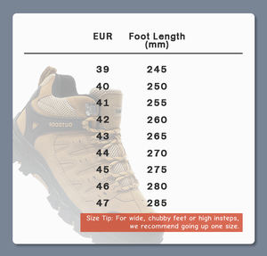 Scarpe da trekking da uomo ad alte prestazioni con suola in gomma resistente e intersuola ammortizzante per l'avventura all'aria aperta escursioni nella natura - Product Image 6