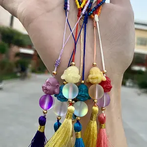 Pulseras Miyuki de Buda Chino, coloridas y elegantes, para la buena suerte