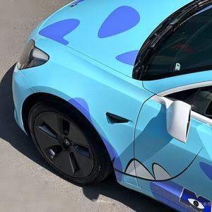 <span class=keywords><strong>Film</strong></span> de covering automobile KMS PET à changement de couleur personnalisé, motifs <span class=keywords><strong>Monster</strong></span> Academy Sullivan, épaisseur 8MIL, garantie 3 ans - Product Image 3