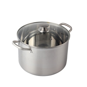 Induction-Ready Small Dutch Oven <b>Pot</b>, Tri-Ply Clad Stainless Steel Casserole with Lid - Product Image 6