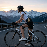 Exosquelette de cyclisme extérieur pour activités quotidiennes, économie d'énergie, booster de vélo sportif, léger, pliable, auto-adaptatif IA, IP54