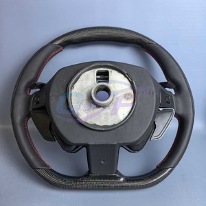 Volante Deportivo Premium para <span class=keywords><strong>Ferrari</strong></span> - Fibra de Carbono y Detalles Rojos, para Días de Pista de Hypercars y Viajes por Carretera de Lujo - Product Image 6