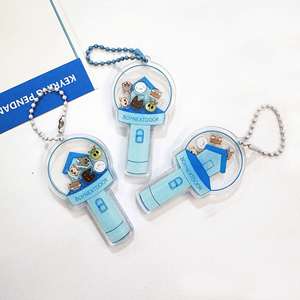 Design Design Custom Acrylic Keychain Rocker Custom Student Gift Creative Cartoon Star Anime Peripheral <b>Backpack</b> Pendant - Product Image 1