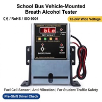 Testeur d'alcoolémie à pile à combustible pour bus scolaire, haute précision, métal, AC100V-AC240V, WGSENSOR AT319