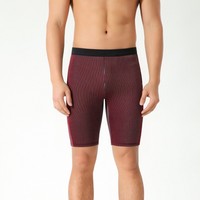 Shorts de compression pour hommes pour la gym, le fitness, le cyclisme, la course à pied et le marathon, à taille haute, style cycliste
