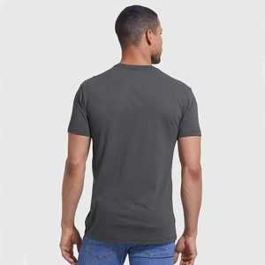 Men's Regular Fit Crewneck Bamboo T Shirt Made With Breathable Soft Cotton <b>Polyester</b> <b>Tshirt</b> With Printing Logos and Private Tags - Product Image 4