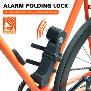 Accessoires HANEX Antivol Sécurité Moto Scooter Vélo Pliable Verrouillage Pliable <span class=keywords><strong>Alarme</strong></span> 120db - Product Image 2