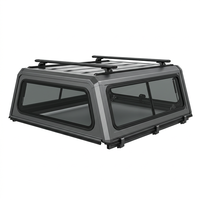 Bâche de benne en alliage d'aluminium pour pick-up, couverture de benne étanche et verrouillable pour camping en tout-terrain