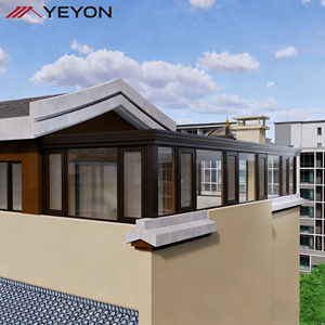 Yeyon 2026 OEM Claraboya <span class=keywords><strong>de</strong></span> Techo para Villa, <span class=keywords><strong>de</strong></span> Aluminio y Vidrio Templado, con Recubrimiento Anticorrosión, para Residencias, <span class=keywords><strong>Terrazas</strong></span> Exteriores y Apartamentos - Product Image 1