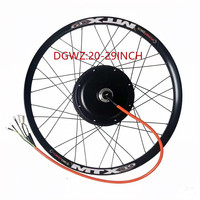 Kit de conversion de moteur de moyeu arrière pour vélo électrique HH 72V 3000W, compatible jantes MTX 20-29 pouces, entraxe 135mm, taille ouverte UKC1, et batterie triangulaire 72V 30Ah