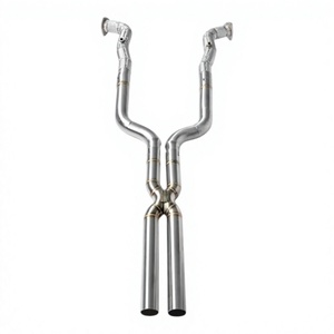 Vortex Stainless Steel Mid Pipe for Maserati GranTurismo GT 4.2L 2008-2017 Performance Exhaust Link X Pipe - Product Image 1