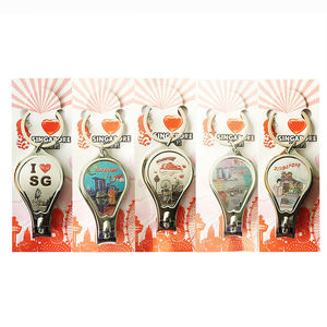 定制3D浮雕凸起标志多伦多雅典苏黎世纪念品指甲剪日常使用脚趾金属指甲剪钥匙扣 - Product Image 4