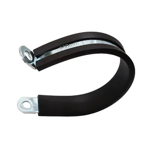 Заводская низкая цена пользовательские размеры p Тип кабель резиновый облицованный шланг зажим для фиксации