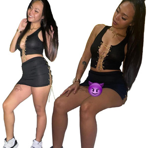 Zweiteiliges Set Damen 2-Teilige Sets Damen Outfits Shorts Set Damen Frühling Sommer 2022 Sommerkleidung Kurze Anzüge Club-Outfit - Product Image 6