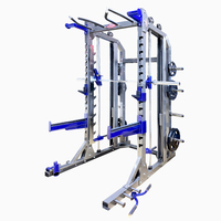 Rack de musculación de alta resistencia con barra de dominadas integrada y soportes para discos de pesas para entrenamiento de cuerpo completo