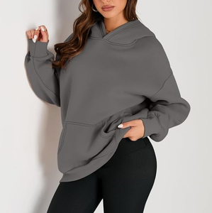 Sudadera con Capucha de Algodón de Alta Calidad al por Mayor, Sudadera con Capucha Personalizada de Moda para Mujer, Sudadera con Capucha Extra Grande, Diseño de Estilo para Mujer - Product Image 2